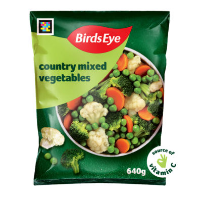 Birds Eye Country Mixed Veg 640G
