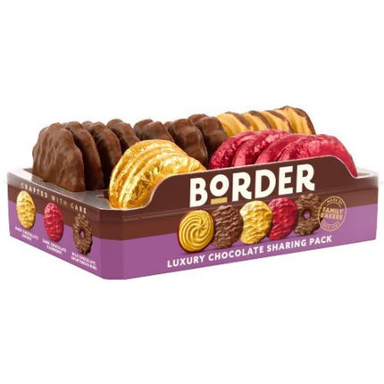 Border Luxury Chocolate Sharing Pack 4x365g