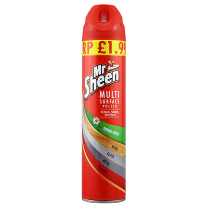 Mr Sheen Aerosol Spring PMP £1.99 250ml