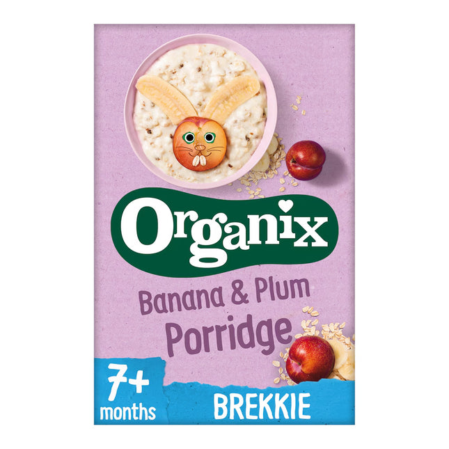 Organix Banana & Plum Porridge 200g