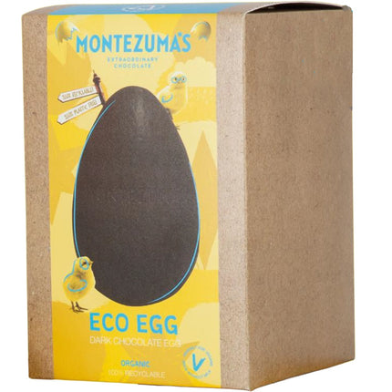 Montezumas Eco Egg DARK CHOCOLATE (vegan) (organic)  150g