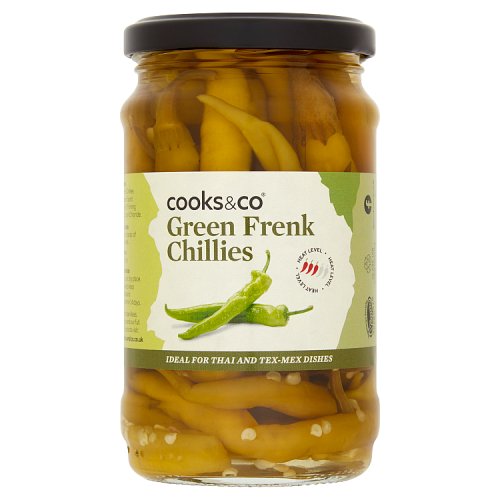 Cooks&Co Green Chillies 300g