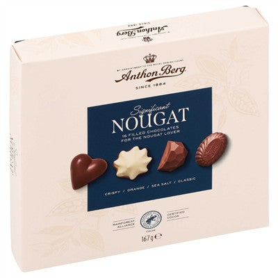 Anthon Berg Significant nougat collection gift box 167g