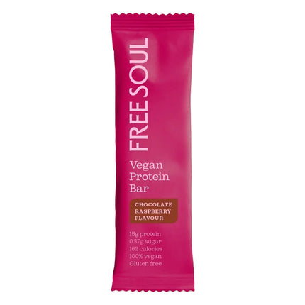 Free Soul Protein Bar Chocolate & Raspberry 50g