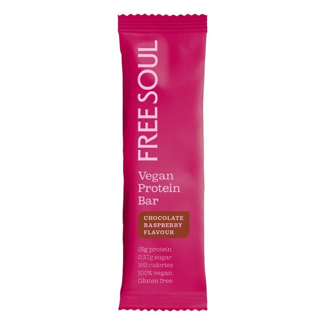 Free Soul Protein Bar Chocolate & Raspberry 50g