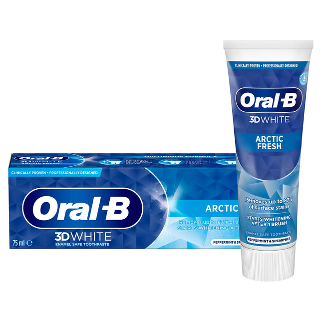 Oral B 3D White 75ml Toothpaste Arctic