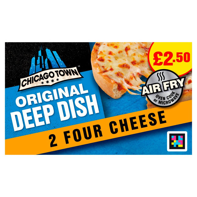 Chicago Town 2 Deep Dish Four Cheese PMP £2.50 296G