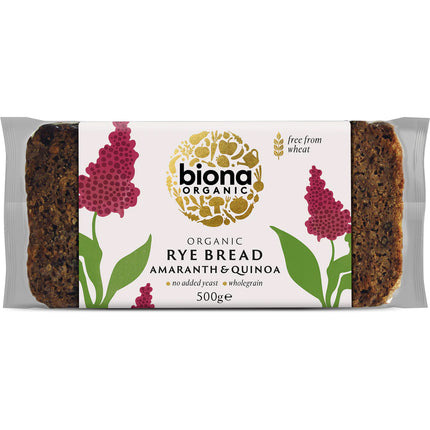 Biona Organic Rye Amaranth/Quinoa Bread Sourdough 500g