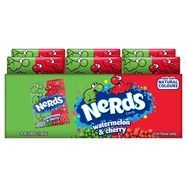 Nerds Candy Sweets Box Watermelon & Cherry 46.7g