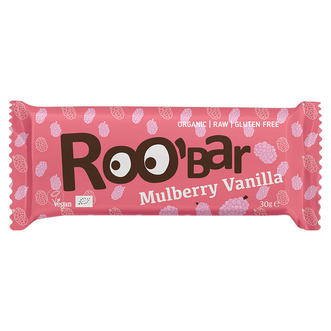 Roobar Mulberry & Vanilla Bar 30g