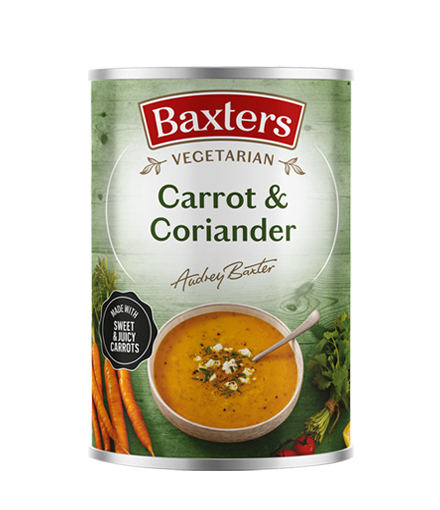 Baxters Vegetarian Carrot & Coriander 400g
