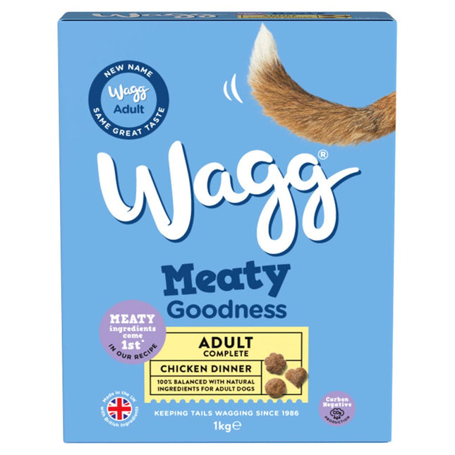Wagg Meaty Goodness Chicken Dry Dog Food 1kg