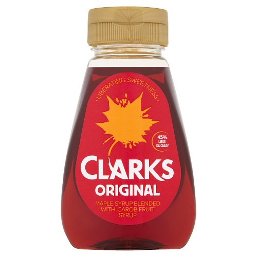 CLARKS MPLE/CAROB SYRUP6/180ML