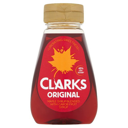 CLARKS MPLE/CAROB SYRUP6/180ML