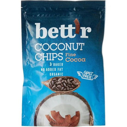 Bett'r Coconut Chips With Cocoa 70G