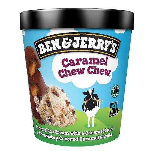 Ben & Jerrys Caramel Chew Chew 465ml