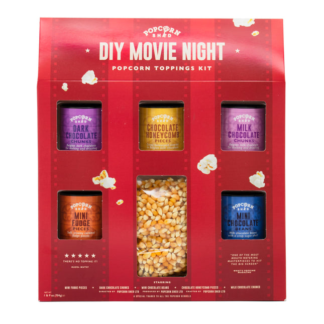 PopCorn Shed DIY Movie Night Popcorn Toppings Kit 704g