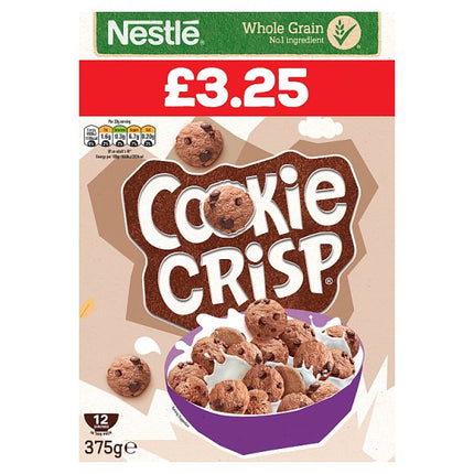 Cookie Crisp 375G £3.25 PMP