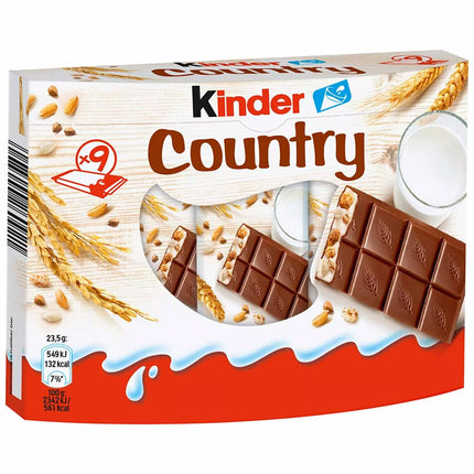 kinder Country 9er ( 9 Riegel à 23,5g )
