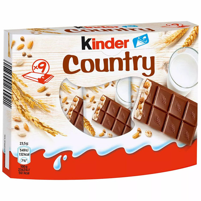 kinder Country 9er ( 9 Riegel à 23,5g )