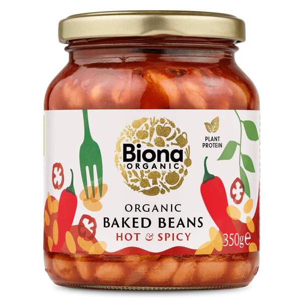 Biona Spicy Baked Beans Organic 350g