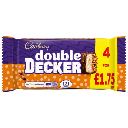 Cadbury Double Decker PMP £1.75 149.2g 4 Pack