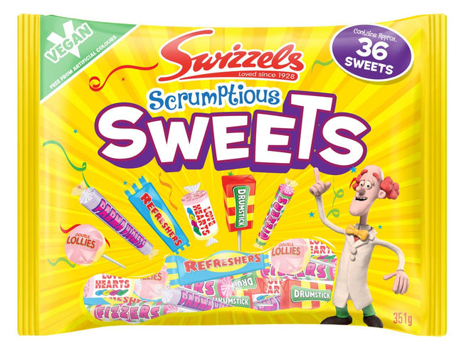 Swizzels Scrumptious Sweets 351g