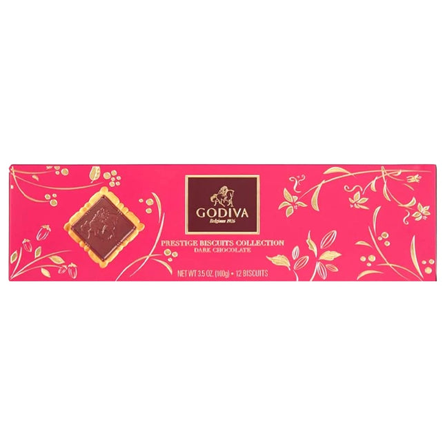 Godiva Prestige Biscuits All Dark 12PCS EMEA 100g