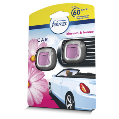 Febreze Car Clip Twin Pack Blossom
