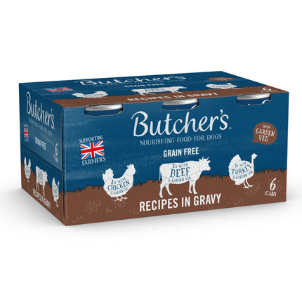 Butcher's Chunks in Gravy Recipes (6x400G)