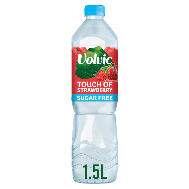 Volvic Touch of Fruit Sugar Free Strawberry 1.5L