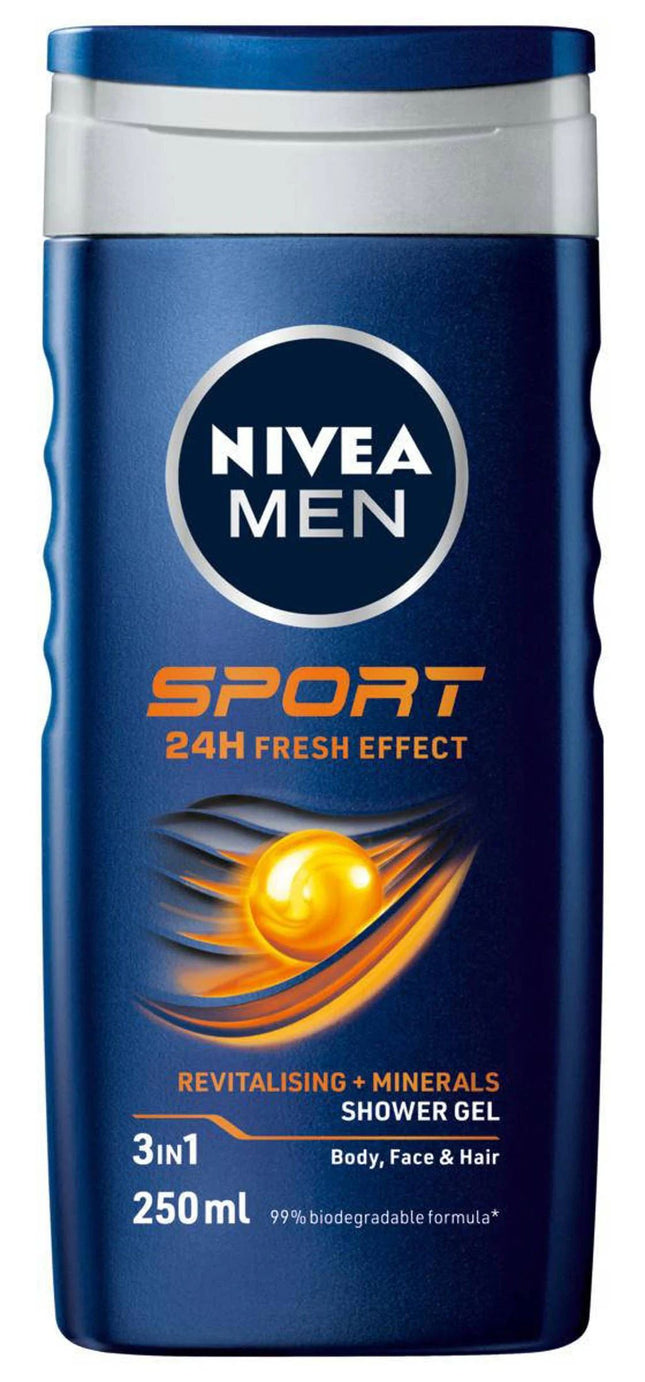 Nivea MEN Sport 24H Fresh Shower 250ml