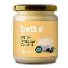 Bett'r Organic White Sesame Tahini Butter 250g