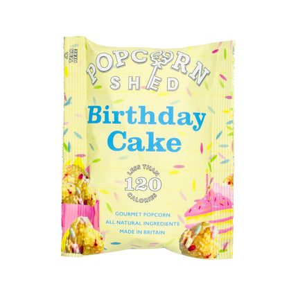 PopCorn Shed Birthday Cake Popcorn Snack Pack 24g