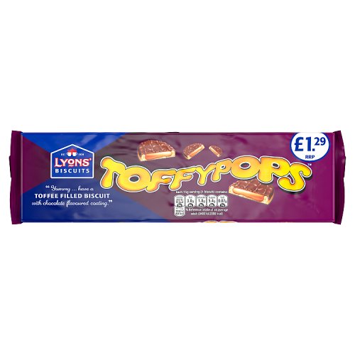 Lyons Biscuit Toffypops PMP £1.29 120g