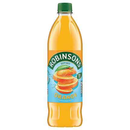 Robinsons Fruit Squash Orange No Added Sugar PET 1L