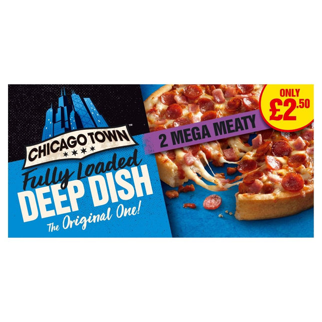 Chicago Town 2 Deep Dish Mega Meaty PMP £2.50 314G
