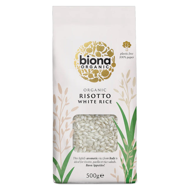Biona Organic Risotto Rice White 500g
