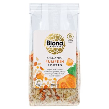 Biona Organic Pumpkin Risotto 210g