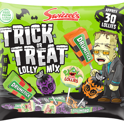 Swizzels Trick or Treat Lolly Bag 330g