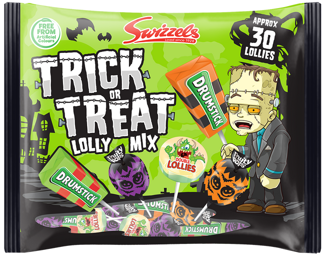 Swizzels Trick or Treat Lolly Bag 330g