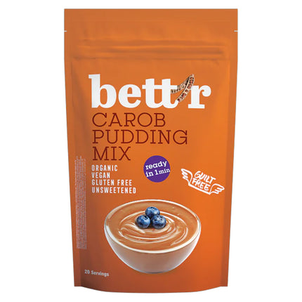 Bett'r Carob Pudding Mix 200g