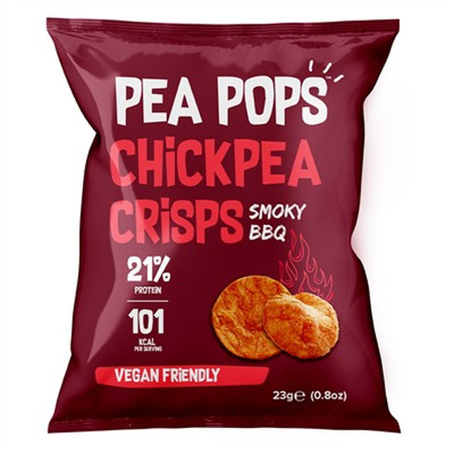 PEA POPS SMOKY BARBEQUE  23G