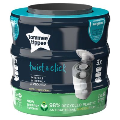 Tommee Tippee Twist & Click Cassettes 3 Pack