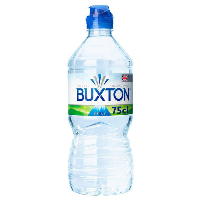 Buxton Sports Still Water Cap Box 75cl