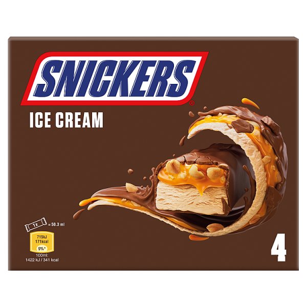 Snickers Ice Cream Multipack 4 x 45.6g