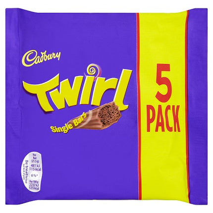 Cadbury Twirl 107.5g 5 Pack