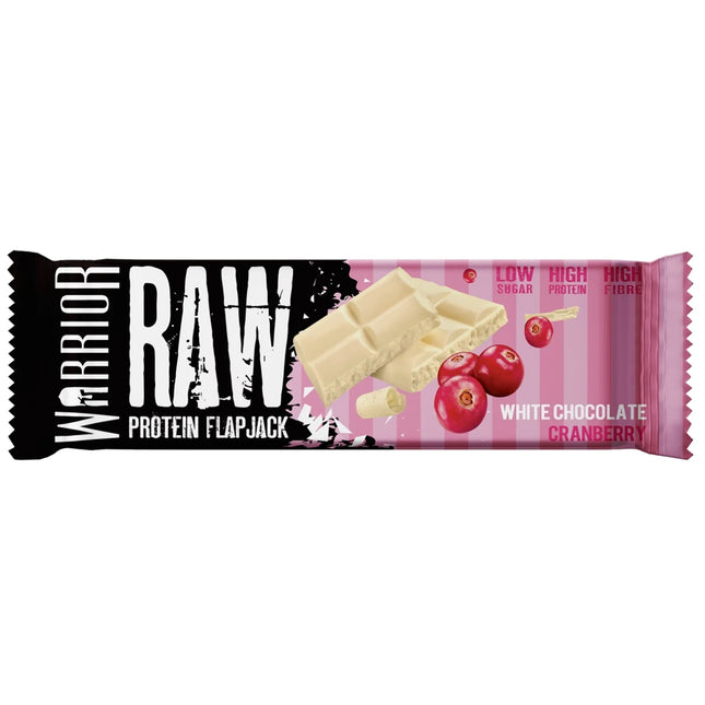 Warrior RAW Bars White Chocolate Cranberry 75g