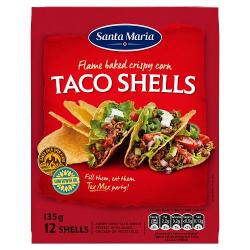 Santa Maria Taco Shells 35g
