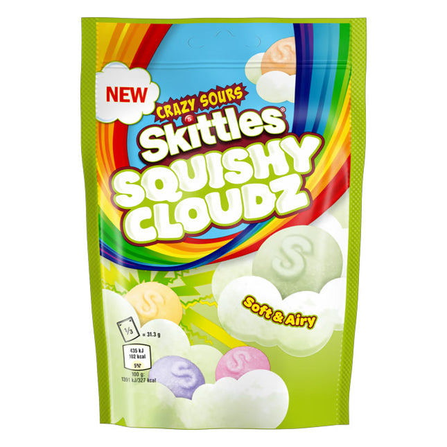 Skittles Sours Sweets Sqhy Cloudz 94g